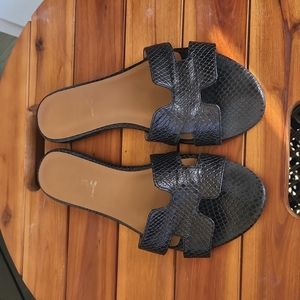 FS/NY Alibi Sandal in Black Size 7.5